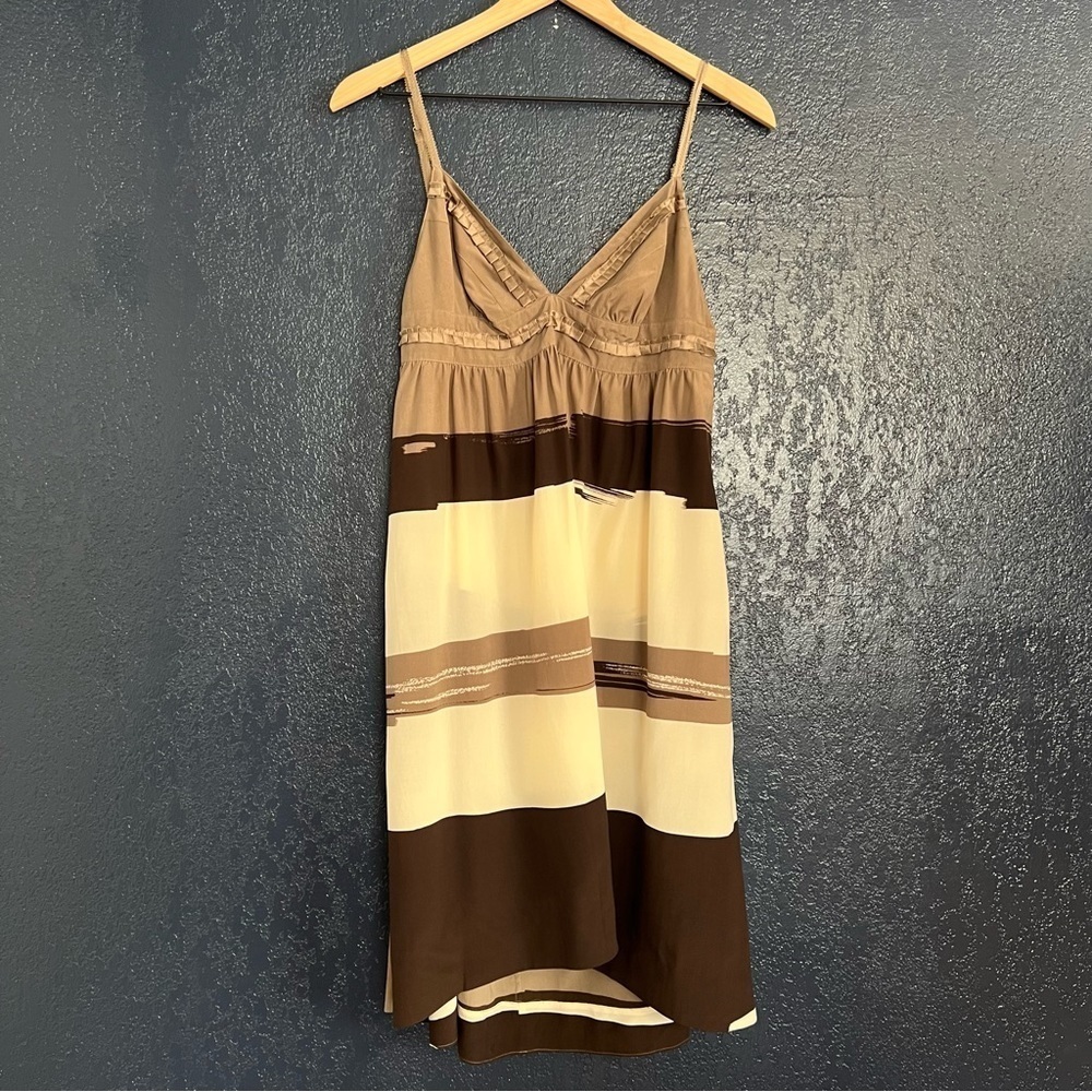 Yaya Aflalo Ivory Silk Blend Dress